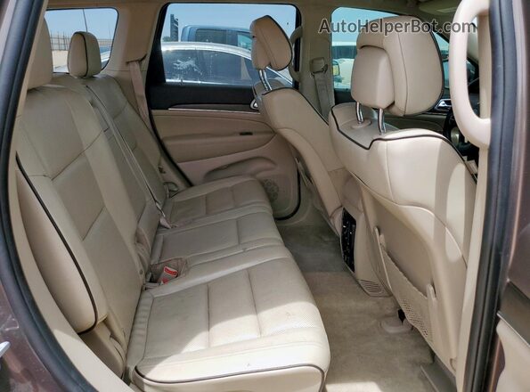 1C4RJECM9JC402373 2018 JEEP GRAND Brown უკანა სალონის ხედი