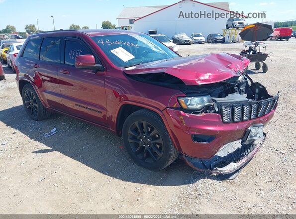 1C4RJFAG1JC190684 2018 JEEP GRAND CHEROKEE Красный Передняя правая четверть