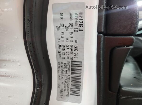 1C4RJFAG5JC469166 2018 JEEP GRAND White Սալոնի 360 աստիճան տեսք