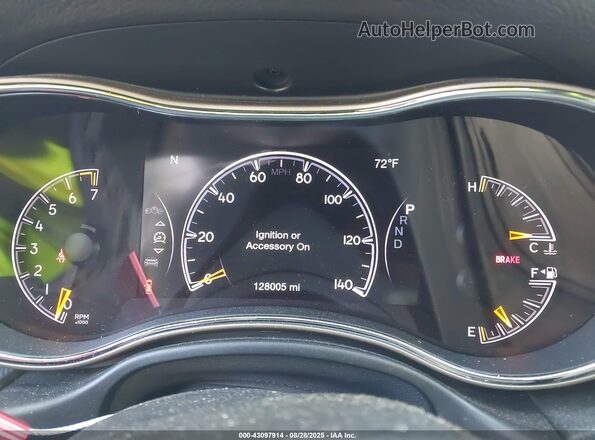 1C4RJFBG1GC304772 2016 JEEP GRAND CHEROKEE Dark Blue Rear seats view
