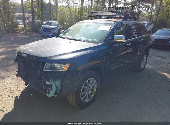 1C4RJFBG1GC304772 2016 JEEP GRAND CHEROKEE Dark Blue Front left