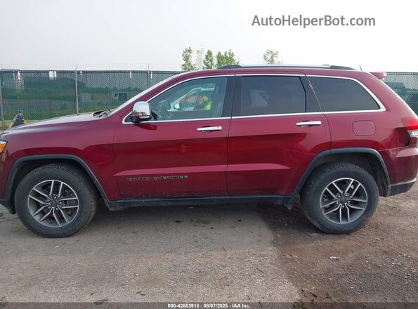 1C4RJFBG8MC563738 2021 JEEP GRAND CHEROKEE Темно-бордовый Панорамный вид салона 360°