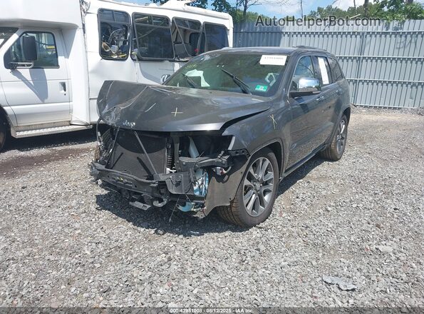 1C4RJFCT4JC459075 2018 JEEP GRAND CHEROKEE Gray Front left