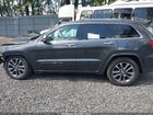 2018 Jeep Grand Cherokee Overland 4x4 Gray vin: 1C4RJFCT4JC459075