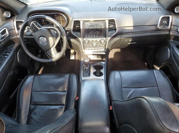 1C4RJFCT6JC455741 2018 JEEP GRAND Black Widok deski rozdzielczej
