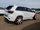 2018 Jeep Grand Cherokee Srt-8 White vin: 1C4RJFDJ1JC276844