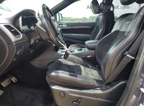 1C4RJFDJ4JC235267 2018 JEEP GRAND Gray Widok wnętrza z przodu