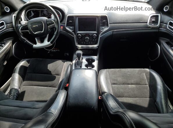 1C4RJFDJ4JC235267 2018 JEEP GRAND Gray Widok deski rozdzielczej