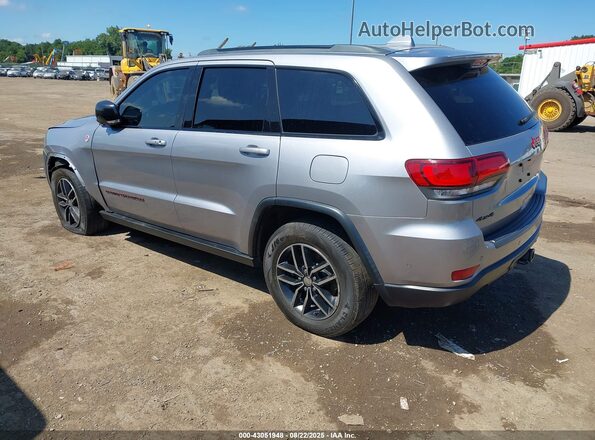 1C4RJFLTXJC502818 2018 JEEP GRAND CHEROKEE Silver Rear left