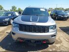 2018 Jeep Grand Cherokee Trailhawk 4x4 Silver vin: 1C4RJFLTXJC502818