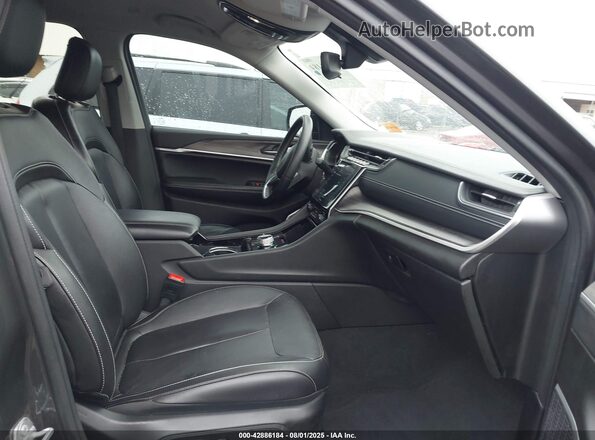 1C4RJKBG0N8564587 2022 JEEP GRAND CHEROKEE L Gray წინა სალონის ხედი