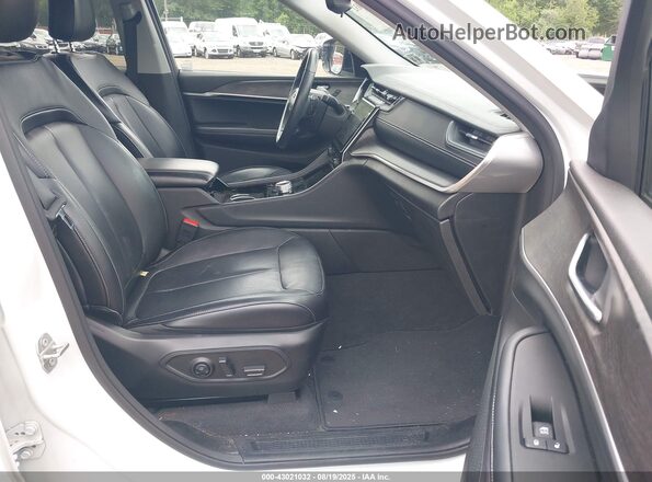 1C4RJKBG1M8135697 2021 JEEP GRAND CHEROKEE L Белый Вид салона спереди