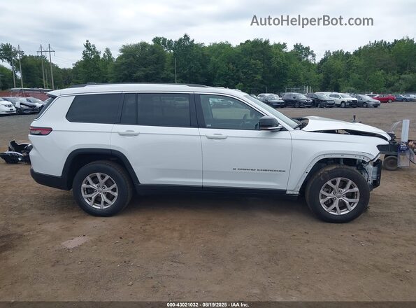 1C4RJKBG1M8135697 2021 JEEP GRAND CHEROKEE L Белый Панорамный вид салона 360°