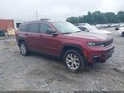 2021 Jeep Grand Cherokee L Limited 4x4 Бордовый vin: 1C4RJKBG9M8123233