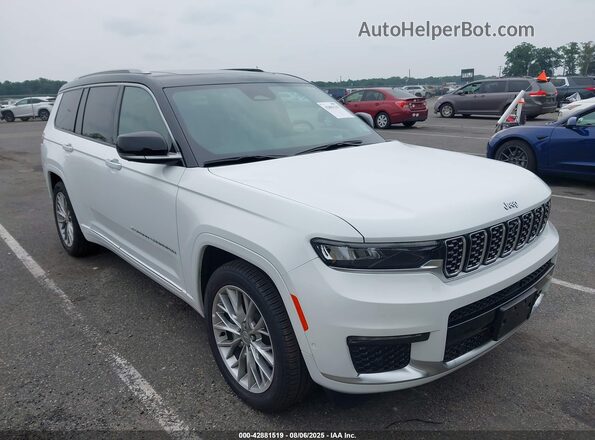 1C4RJKEG0P8726538 2023 JEEP GRAND CHEROKEE L White Delantero derecho