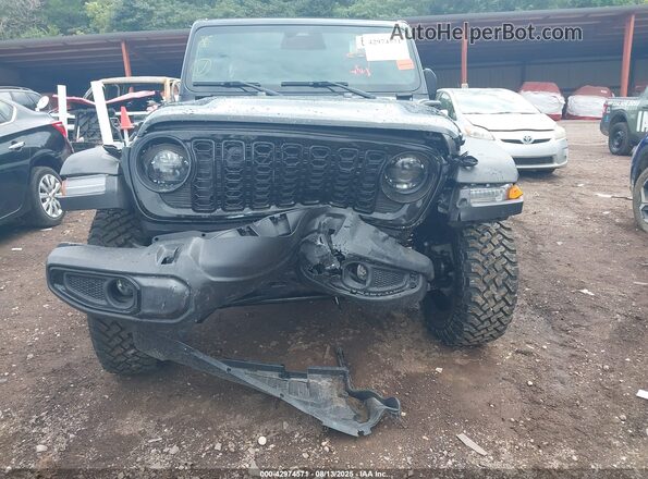 1C4RJXN66SW605747 2025 JEEP WRANGLER Черный Вид спереди