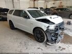 2022 Dodge Durango R/t Rwd White vin: 1C4SDHCT1NC218049