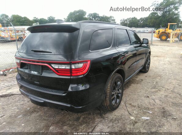 1C4SDJCT2MC663731 2021 DODGE DURANGO Black Tył prawy