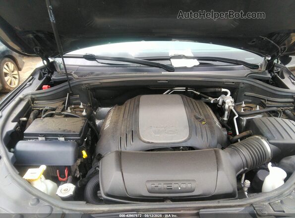 1C4SDJCT2MC663731 2021 DODGE DURANGO Black Widok z tyłu