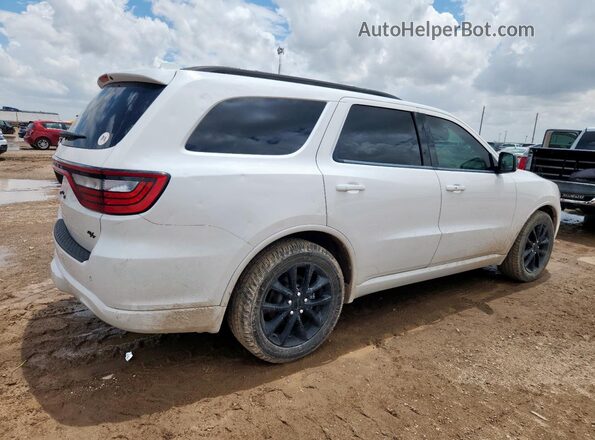 1C4SDJCT7JC302068 2018 DODGE DURANGO White Trasero derecho