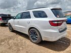 2018 Dodge Durango R/t White vin: 1C4SDJCT7JC302068