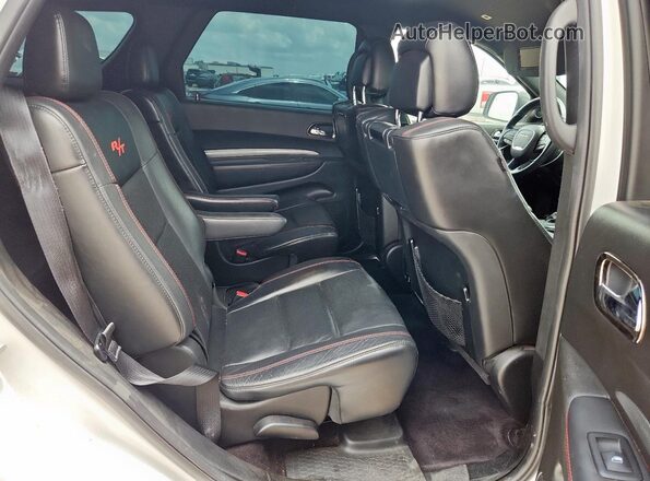 1C4SDJCT7JC302068 2018 DODGE DURANGO White Vista interior trasera