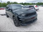 2022 Dodge Durango R/t Plus Awd Black vin: 1C4SDJCT7NC193875
