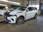 2021 Dodge Durango R/t White vin: 1C4SDJCT8MC820422