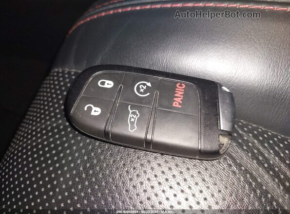 1C4SDJCT8PC638367 2023 DODGE DURANGO Black Vista del salpicadero