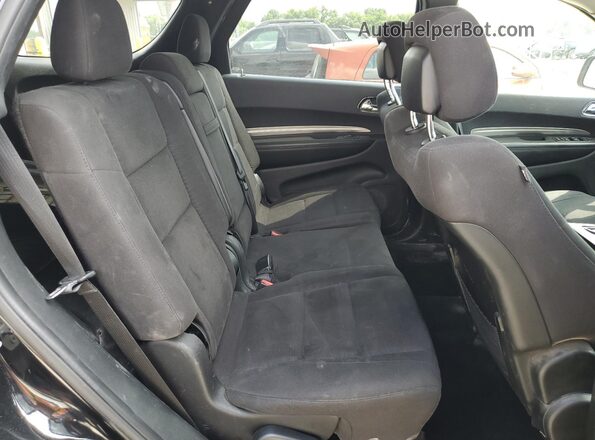 1C4SDJFT3JC409095 2018 DODGE DURANGO Black უკანა სალონის ხედი