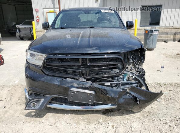 1C4SDJFT3JC409095 2018 DODGE DURANGO Black წინა ხედი