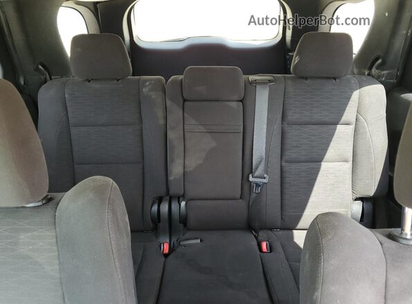 1C4SDJFT3JC409095 2018 DODGE DURANGO Black უკანა სავარძლების ხედი