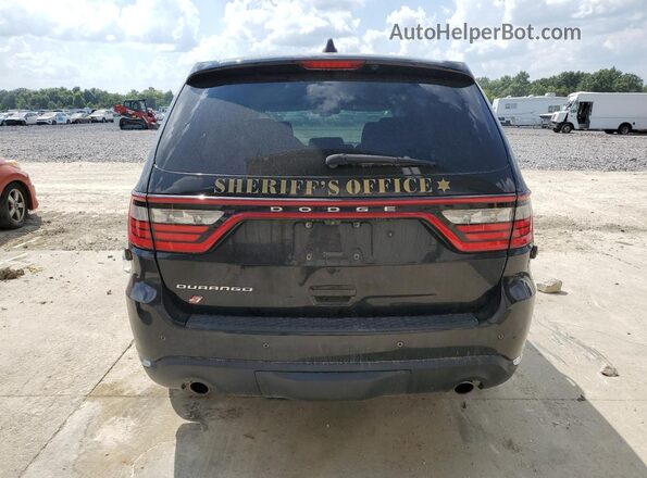 1C4SDJFT3JC409095 2018 DODGE DURANGO Black უკანა ხედი