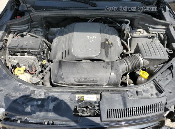 1C4SDJFT3JC409095 2018 DODGE DURANGO Black ძრავის განყოფილების ხედი