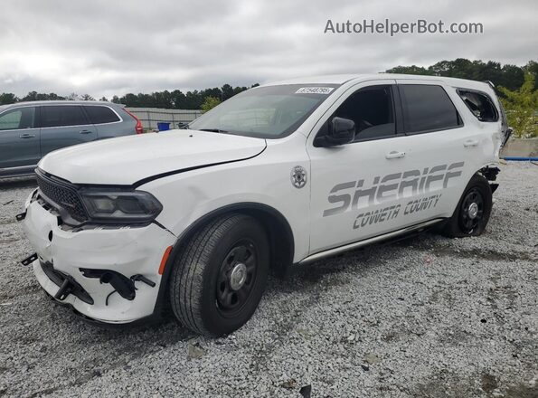 1C4SDJFT8RC213875 2024 DODGE DURANGO White Առջևի ձախ երեք քառորդ տեսարան