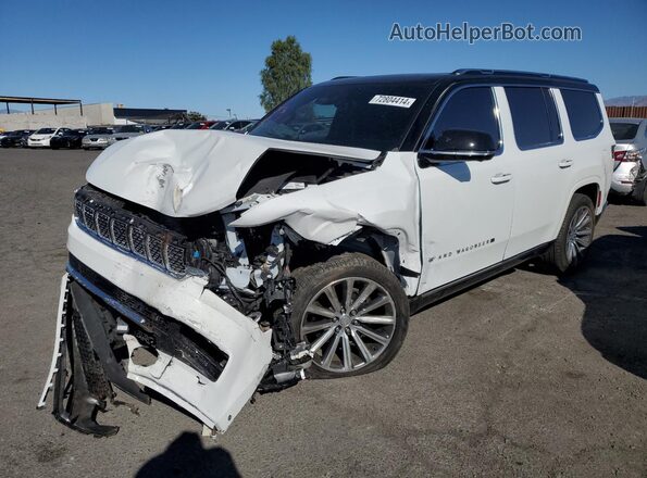 1C4SJVFP1PS501114 2023 JEEP GRAND Белый Передняя левая четверть