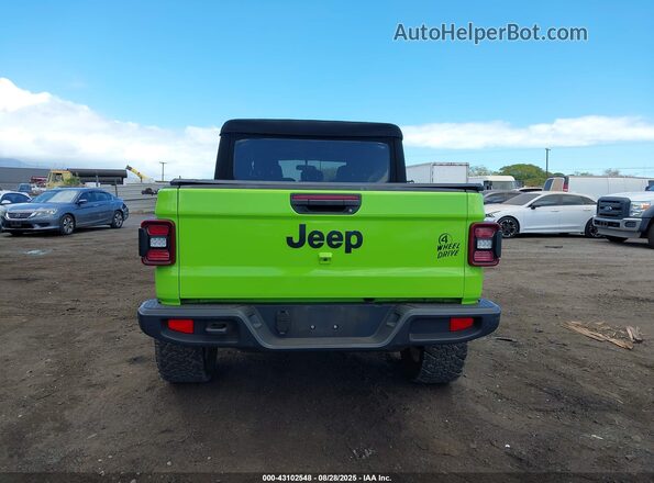 1C6HJTAG9ML619155 2021 JEEP GLADIATOR Зеленый 