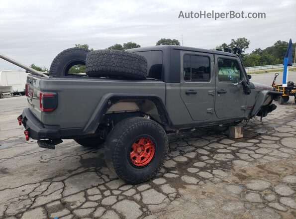 1C6JJTBG4ML516130 2021 JEEP GLADIATOR Серый Задняя правая четверть
