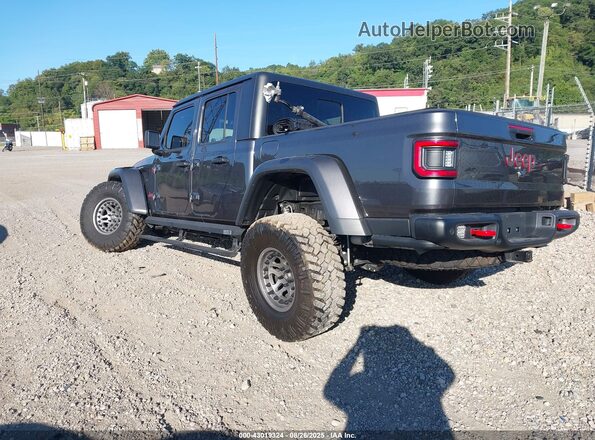 1C6JJTBG7ML600619 2021 JEEP GLADIATOR Gray Trasero izquierdo
