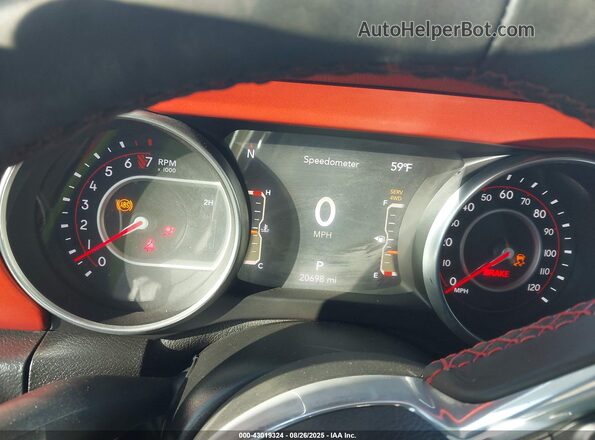 1C6JJTBG7ML600619 2021 JEEP GLADIATOR Gray Vista de los asientos traseros