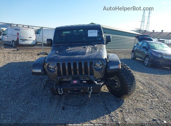 1C6JJTBG7ML600619 2021 JEEP GLADIATOR Gray Vista interior trasera