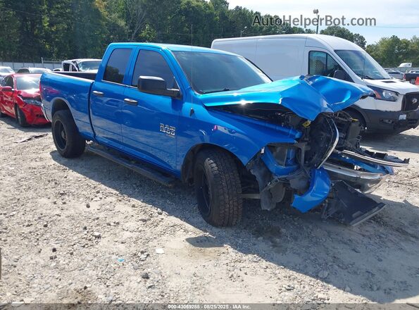1C6RR6FG3MS534440 2021 RAM 1500 CLASSIC Синий Передняя правая четверть