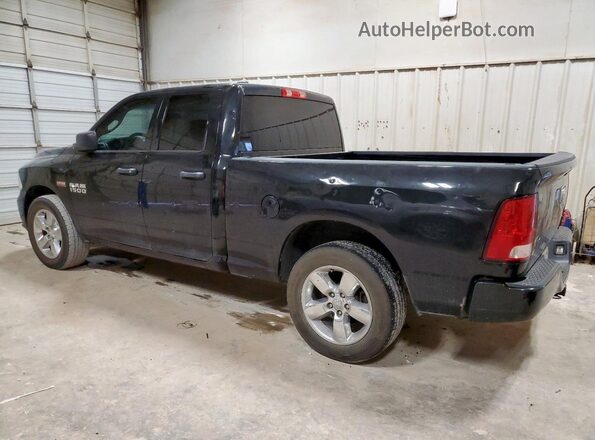 1C6RR6FT1JS325626 2018 RAM 1500 Black Rear left