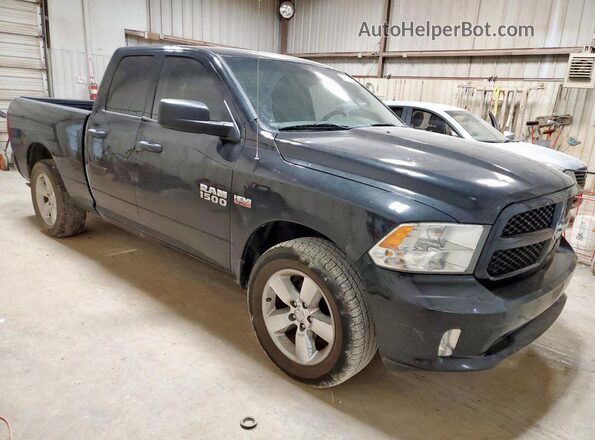 1C6RR6FT1JS325626 2018 RAM 1500 Black Front right