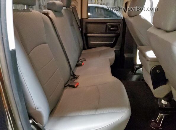 1C6RR6FT1JS325626 2018 RAM 1500 Black Rear seats view