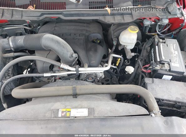 1C6RR6TT8JS143071 2018 RAM 1500 Red Rear view