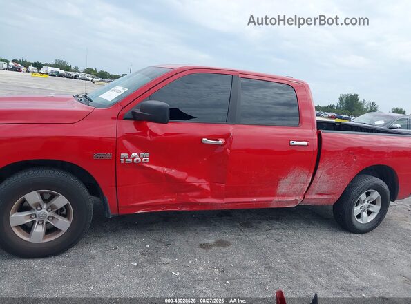 1C6RR6TT8JS143071 2018 RAM 1500 Red Front view