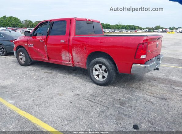 1C6RR6TT8JS143071 2018 RAM 1500 Red Rear left