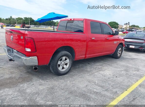 1C6RR6TT8JS143071 2018 RAM 1500 Red Rear right