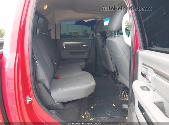 1C6RR6TT8JS143071 2018 RAM 1500 Red VIN sticker view